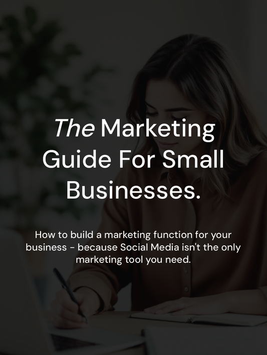 The Marketing Guide for Small Businesses